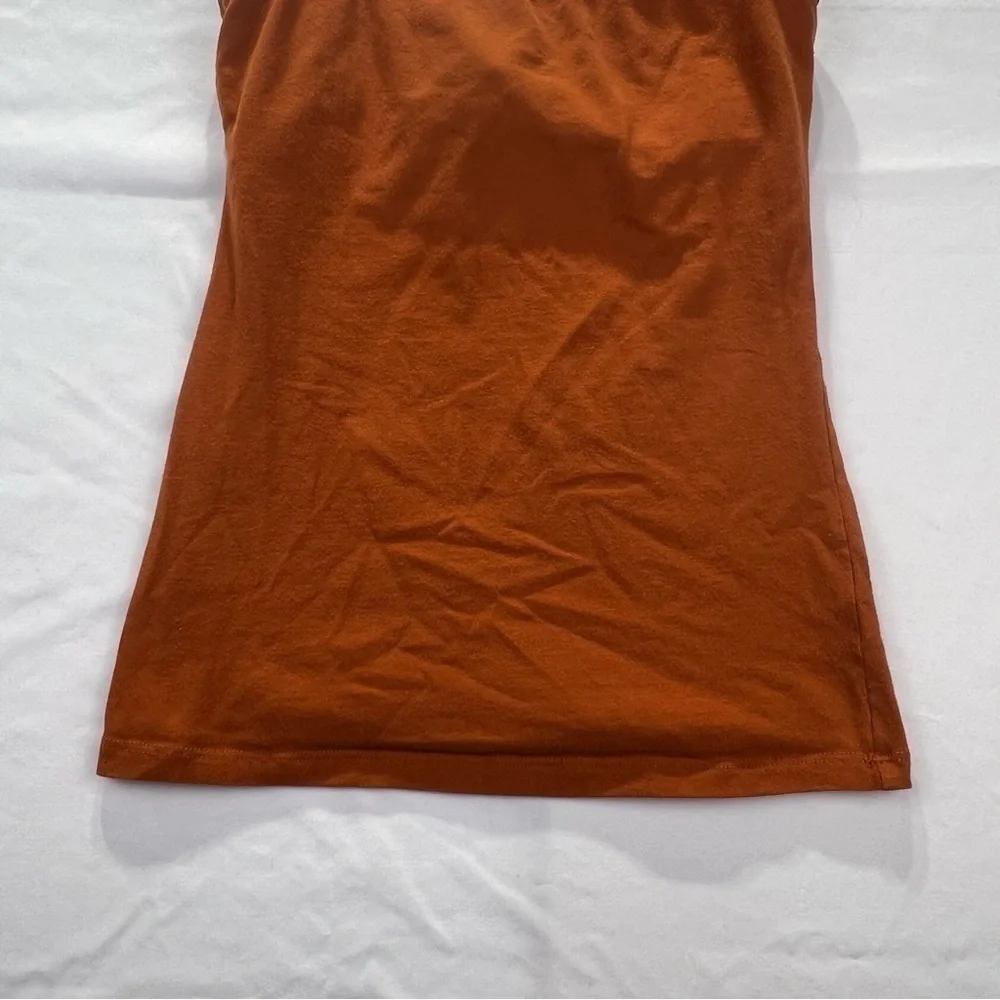 Active Basic - Women’s Spaghetti Strap Top - Small - Burnt Orange